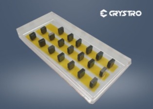 ND Y3Al5O12 de cristaux de ND YAG de Crystro pour des lasers