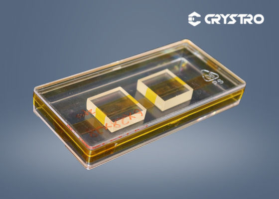 Le monocristal TGG du diamètre 28*28*6 bloque le grenat synthétique de gallium de terbium