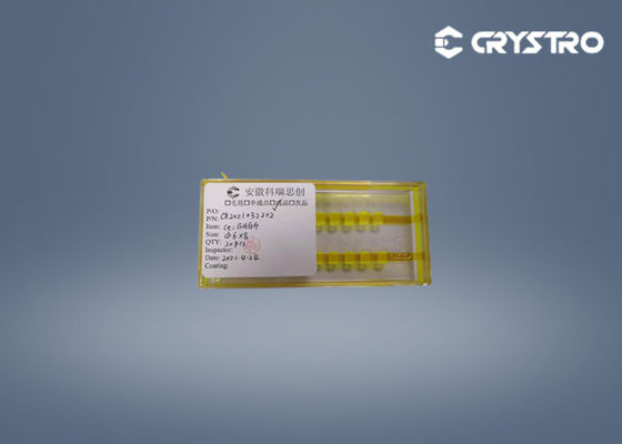 Cristal simple stable chimique de D6*8mm Crystal Scintillators Ce GAGG