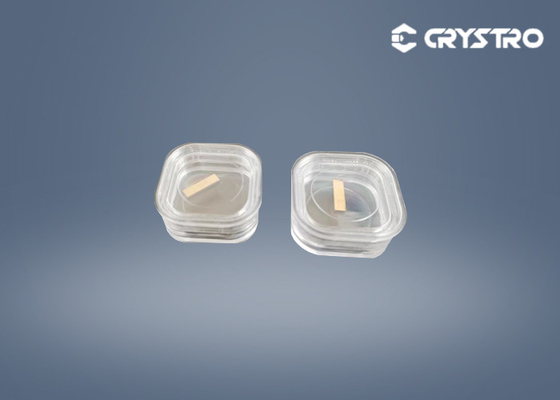 L'or a enduit les cristaux LiNbO3 piézoélectriques pour la cellule de Pockels