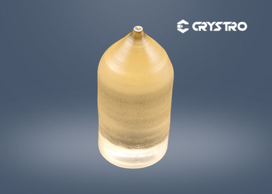 Le diamètre 4 avance les cristaux petit à petit magnéto-optiques de Boubles TGG de monocristaux