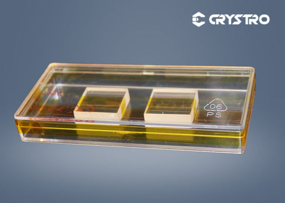 Le monocristal TGG du diamètre 28*28*6 bloque le grenat synthétique de gallium de terbium