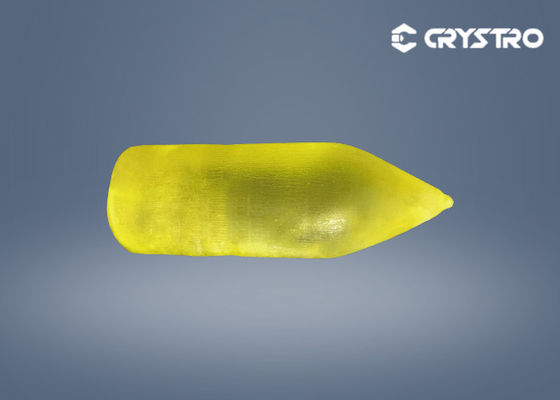 Cristal flavescent de la CE GAGG de photon de rendement de matériel élevé de scintillation