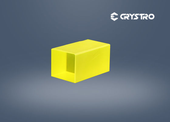 Cristal flavescent de la CE GAGG de photon de rendement de matériel élevé de scintillation