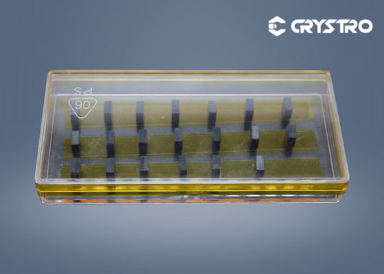 La commutation Yb matériel de Cr4+ YAG Q a enduit le cristal de ND YAG
