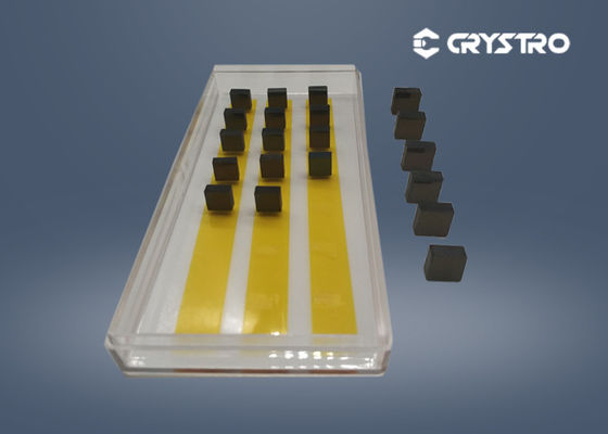 Le chrome passif du Cr YAG de matériau laser de commutateur de Q a enduit yttrium, aluminium et grenat