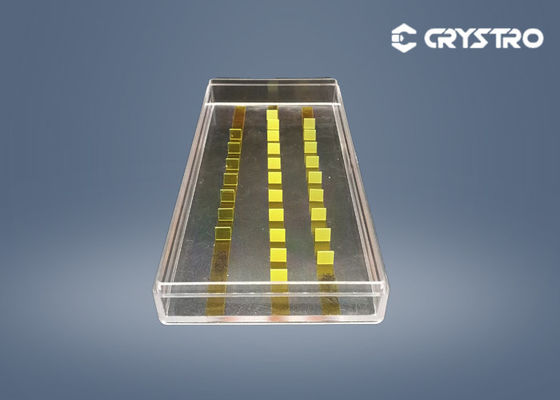 Scintillation de balayage médicale Crystal Material des systèmes 5*5*0.3mm LUAG (ce)
