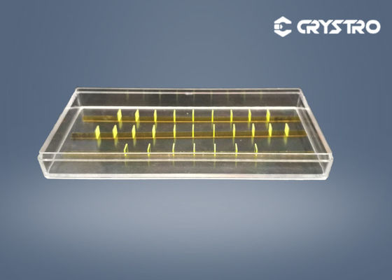 Scintillation de balayage médicale Crystal Material des systèmes 5*5*0.3mm LUAG (ce)