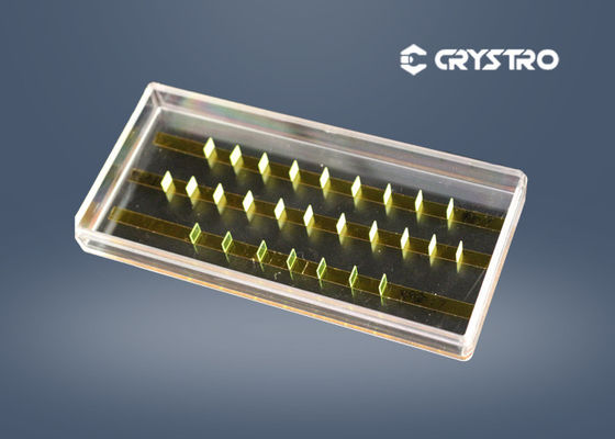 Laser de puissance élevée allumant le cristal de la CE LUAG de cristaux de scintillation de 5*5*0.3mm