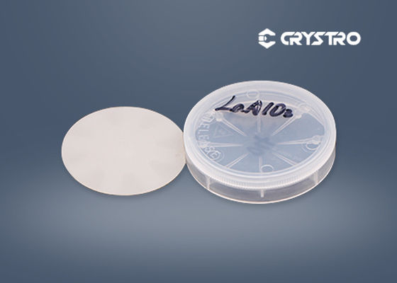 Cristal de l'aluminate LaAlO3 de lanthane de substrats de la couche mince de Crystro