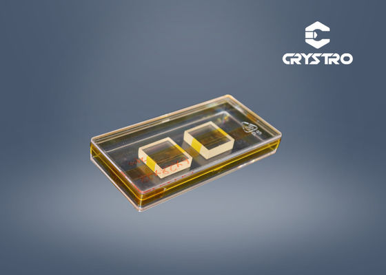 28*28*6mm Faraday TGG en cristal Crystal For Optical Isolators