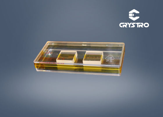 28*28*6mm Faraday TGG en cristal Crystal For Optical Isolators