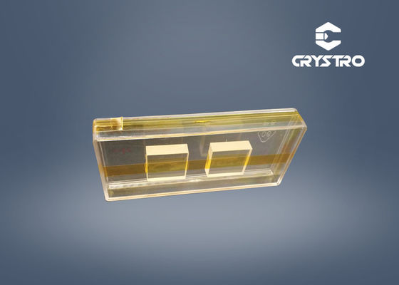 28*28*6mm Faraday TGG en cristal Crystal For Optical Isolators
