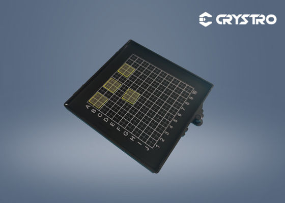 haute densité GAGG Scintillators de cristaux enduite par ce de 10*10*0.5mm Singel