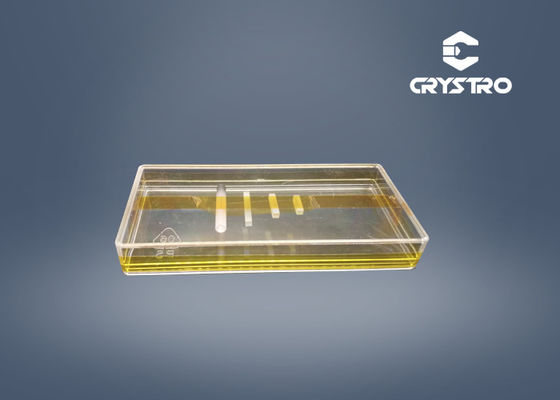 La diffusion thermique du Cr YAG de ND de laser de ROHS a collé le revêtement de Crystal With AR