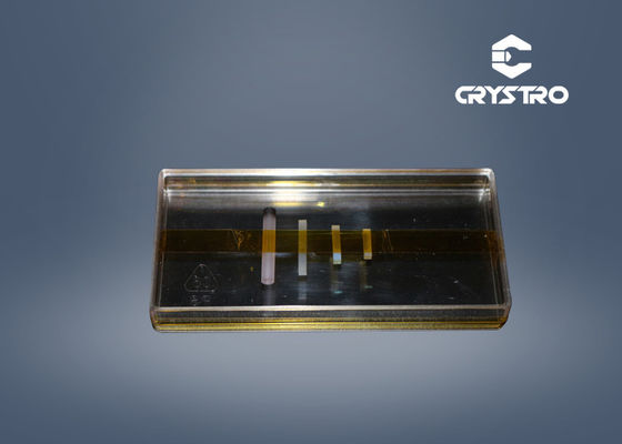 La diffusion thermique du Cr YAG de ND de laser de ROHS a collé le revêtement de Crystal With AR