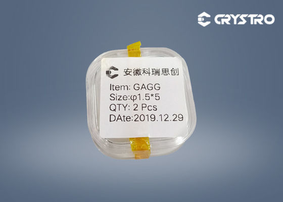 Aucune haute densité enduite par cérium du rayonnement φ1.5x5mm GAGG Rods d'individu