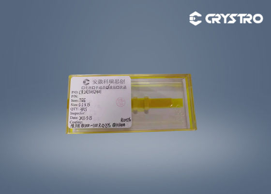 cristal magnéto-optique de rotateur de 3.8x15mm TGG faraday