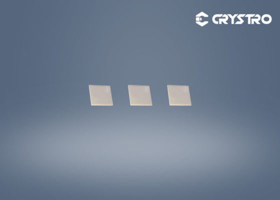 grenat synthétique magnéto-optique de 10X10X0.5mm TGG Crystal Single Substrate