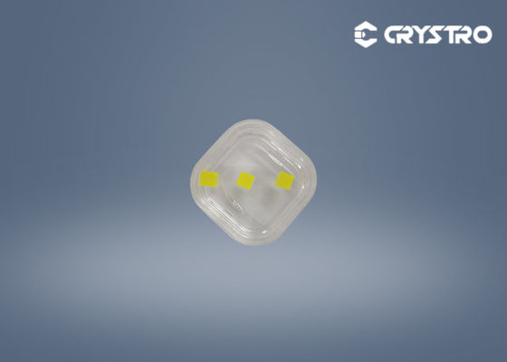 Dopage du monocristal 5x5x5mm de scintillation du niveau 0.3%Ce LUAG