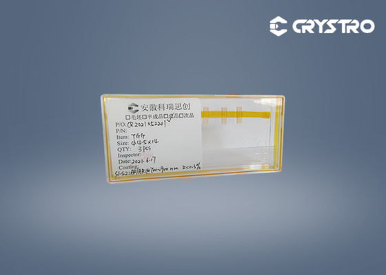 Dispositifs optiques d'isolant de Garnet Tgg Crystal Material For de gallium de terbium du diamètre 4.5X14mm