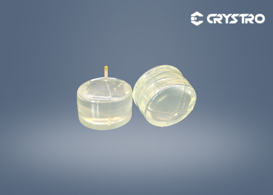 Gaufrettes larges de LT Single Crystal LiTaO3 de chaîne de transparent pour des dispositifs de SCIE