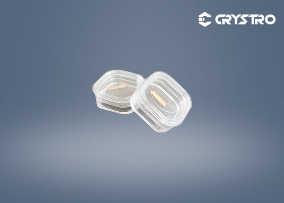 L'or a enduit les cristaux LiNbO3 piézoélectriques pour la cellule de Pockels